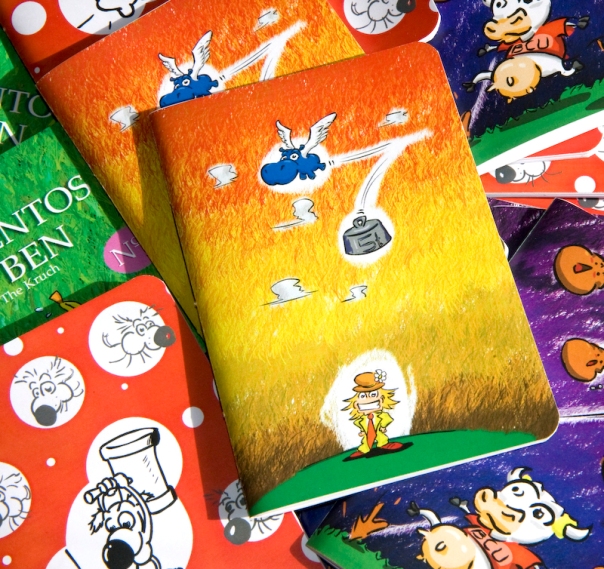First series of handbound notebooks and storybooks from Edicions Cotton Flower for the Kruch
